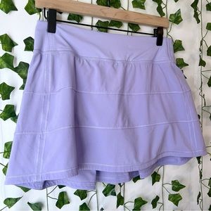 Lululemon Pace Rival Long Skirt Mid Rise Lilac Smoke Size 8